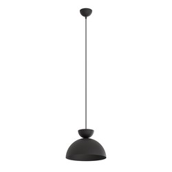 LED pendel Lunaro 1S Sort pendellampe - Ø30 cm, GX53, 230V, uten lyskilde