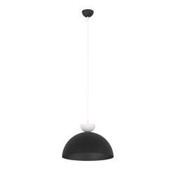 LED pendel Lunaro 1L Sort/Hvit pendellampe - Ø40 cm, GX53, 230V, uten lyskilde