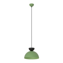 LED pendel Lunaro 1S Sort/Grønn pendellampe - Ø30 cm, GX53, 230V, uten lyskilde