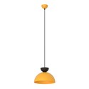 Lunaro 1S Sort/Oransje pendellampe - Ø30 cm, GX53, 230V, uten lyskilde