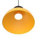 Lunaro 1S Sort/Oransje pendellampe - Ø30 cm, GX53, 230V, uten lyskilde