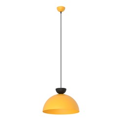 LED pendel Lunaro 1L Sort/Oransje pendellampe - Ø40 cm, GX53, 230V, uten lyskilde