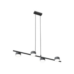 LED pendel Sora 4 Sort pendellampe - GX53, 230V, uten lyspære