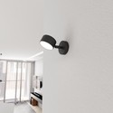 Sora K1 Sort vegglampe - GX53, 230V, uten lyskilde