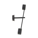 Natsu K2 Sort vegglampe - GX53, 230V, uten lyskilde
