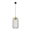 Vander 1 Sort/Gull pendellampe - Ø16 cm, E27, 230V, uten lyskilde