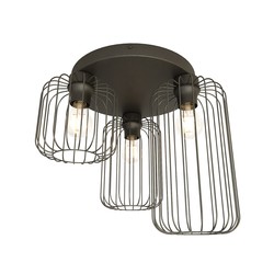 Taklamper Barn 3PREM Sort taklampe - Ø16 cm, E27, 230V, uten lyskilde