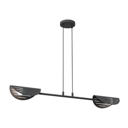 LED pendel Saber 2 Sort pendellampe - Ø26 cm, E27, 230V, uten lyskilde