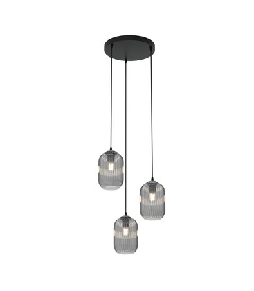 Verdi 3PREM Sort/Grafitt pendellampe - Ø15 cm, E27, 230V, uten lyskilde Verdi 3PREM Sort/Grafitt pendellampe - Ø15 cm, E27, 230V, uten lyskilde