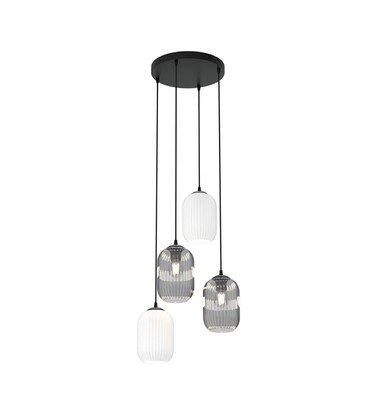Verdi 4 Sort Prem Mix pendellampe - Ø15 cm, E27, 230V, uten lyskilde Verdi 4 Sort Prem Mix pendellampe - Ø15 cm, E27, 230V, uten lyskilde