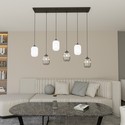 Verdi 6 Sort Mix pendellampe - Ø15 cm, E27, 230V, uten lyskilde