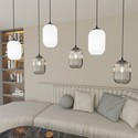 Verdi 6 Sort Mix pendellampe - Ø15 cm, E27, 230V, uten lyskilde