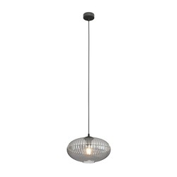 LED pendel Coco 1 Sort/Grafitt pendellampe - Ø30 cm, E27, 230V, uten lyskilde