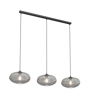 Coco 3 Sort/Grafitt pendellampe - Ø30 cm, E27, 230V, uten lyskilde Coco 3 Sort/Grafitt pendellampe - Ø30 cm, E27, 230V, uten lyskilde