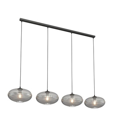 Coco 4 Sort/Grafitt pendellampe - Ø30 cm, E27, 230V, uten lyskilde Coco 4 Sort/Grafitt pendellampe - Ø30 cm, E27, 230V, uten lyskilde