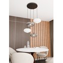 Coco 4 Sort Prem Mix pendellampe - Ø30 cm, E27, 230V, uten lyskilde