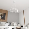 Starlit 8 Hvit pendellampe - GX53, 230V, uten lyskilde