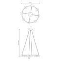 Starlit 8 Hvit pendellampe - GX53, 230V, uten lyskilde