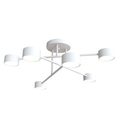 Taklamper Halo 6 Hvit taklampe - GX53, 230V, uten lyskilde