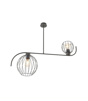 Echo 2 Svart lysekrone - E27, 230V, uten lyskilde Echo 2 Svart lysekrone - E27, 230V, uten lyskilde