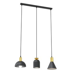 LED pendel Fox 3 Sort pendellampe - E27, 230V, uten lyskilde
