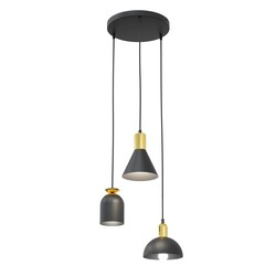 LED pendel Fox 3BL Prem pendellampe - E27, 230V, uten lyspære
