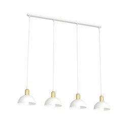 LED pendel Moto 4 Hvit pendellampe - Ø18 cm, E14, 230V, uten lyskilde