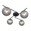 Vespa 4 Sort/Grafitt taklampe - Ø15 cm, E14, 230V, uten lyskilde