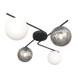 Taklamper Vespa 4 Sort Mix taklampe - Ø15 cm, E14, 230V, uten lyskilde