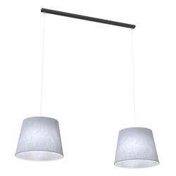 LED pendel Epoca 2 Grå pendellampe - Ø38 cm, E27, 230V, uten lyskilde
