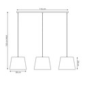 Epoca 3 Mix pendellampe - Ø38 cm, E27, 230V, uten lyskilde