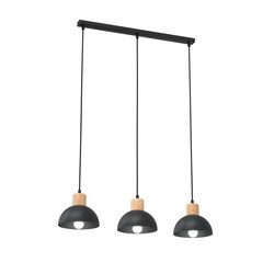 Taklamper Seco 3 Sort taklampe - Ø18 cm, E27, 230V, uten lyskilde