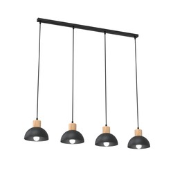 Taklamper Seco 4 Sort taklampe - Ø18 cm, E27, 230V, uten lyskilde