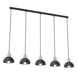 Taklamper Seco 5 Sort taklampe - Ø18 cm, E27, 230V, uten lyskilde