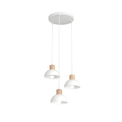 Taklamper Seco 3 Hvit Prem taklampe - Ø18 cm, E27, 230V, uten lyskilde