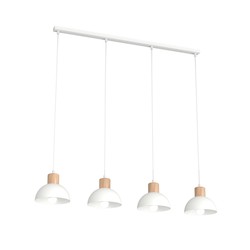 Taklamper Seco 4 Hvit taklampe - Ø18 cm, E27, 230V, uten lyspære.