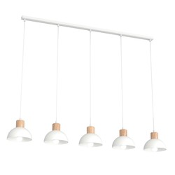 Taklamper Seco 5 Hvit taklampe - Ø18 cm, E27, 230V, uten lyskilde