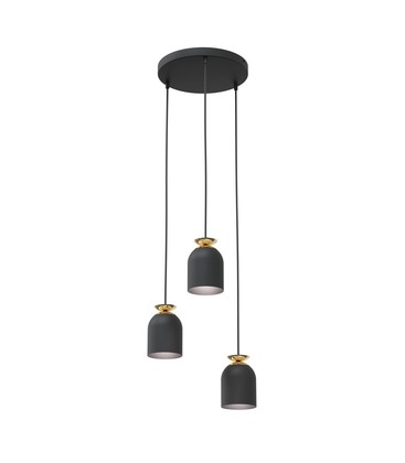 Target 3 Sort Prem pendellampe - Ø11 cm, E27, 230V, uten lyskilde Target 3 Sort Prem pendellampe - Ø11 cm, E27, 230V, uten lyskilde