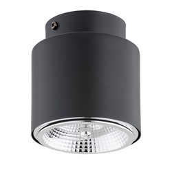 Taklamper Nano 1 Sort taklampe - GU10 AR111, 230V, uten lyskilde