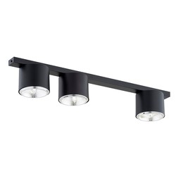 Taklamper Nano 3 Sort taklampe - GU10 AR111, 230V, uten lyskilde