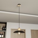 Kobe 1 Sort lysekrone - Ø30 cm, E27, 230V, uten lyskilde