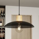 Kobe 1 Sort lysekrone - Ø30 cm, E27, 230V, uten lyskilde