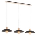 Kobe 3 Sort lysekrone - Ø30 cm, E27, 230V, uten lyskilde