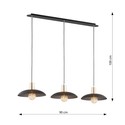 Spirit 3 Sort lysekrone - Ø30 cm, E27, 230V, uten lyskilde