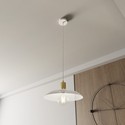 Spirit 1 Hvit lysekrone - Ø30 cm, E27, 230V, uten lyskilde