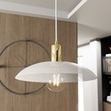 Spirit 1 Hvit lysekrone - Ø30 cm, E27, 230V, uten lyskilde