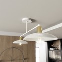 Spirit 2 Hvit lysekrone - Ø30 cm, E27, 230V, uten lyskilde