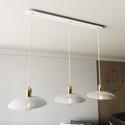 Spirit 3 Hvit lysekrone - Ø30 cm, E27, 230V, uten lyskilde