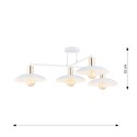 Spirit 4 Hvit lysekrone - Ø30 cm, E27, 230V, uten lyskilde