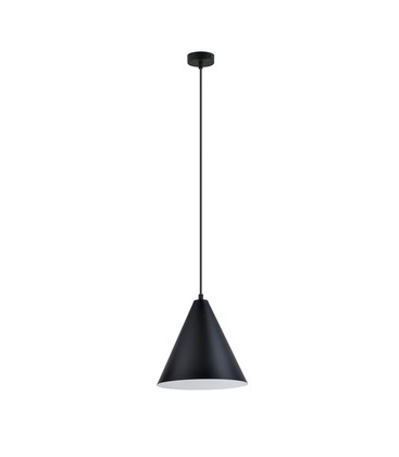 Rebel 1 Sort/Hvit pendellampe - Ø23.5 cm, E27, 230V, uten lyskilde Rebel 1 Sort/Hvit pendellampe - Ø23.5 cm, E27, 230V, uten lyskilde